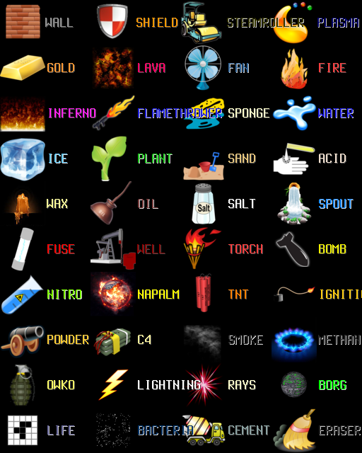 FallingSand development continue